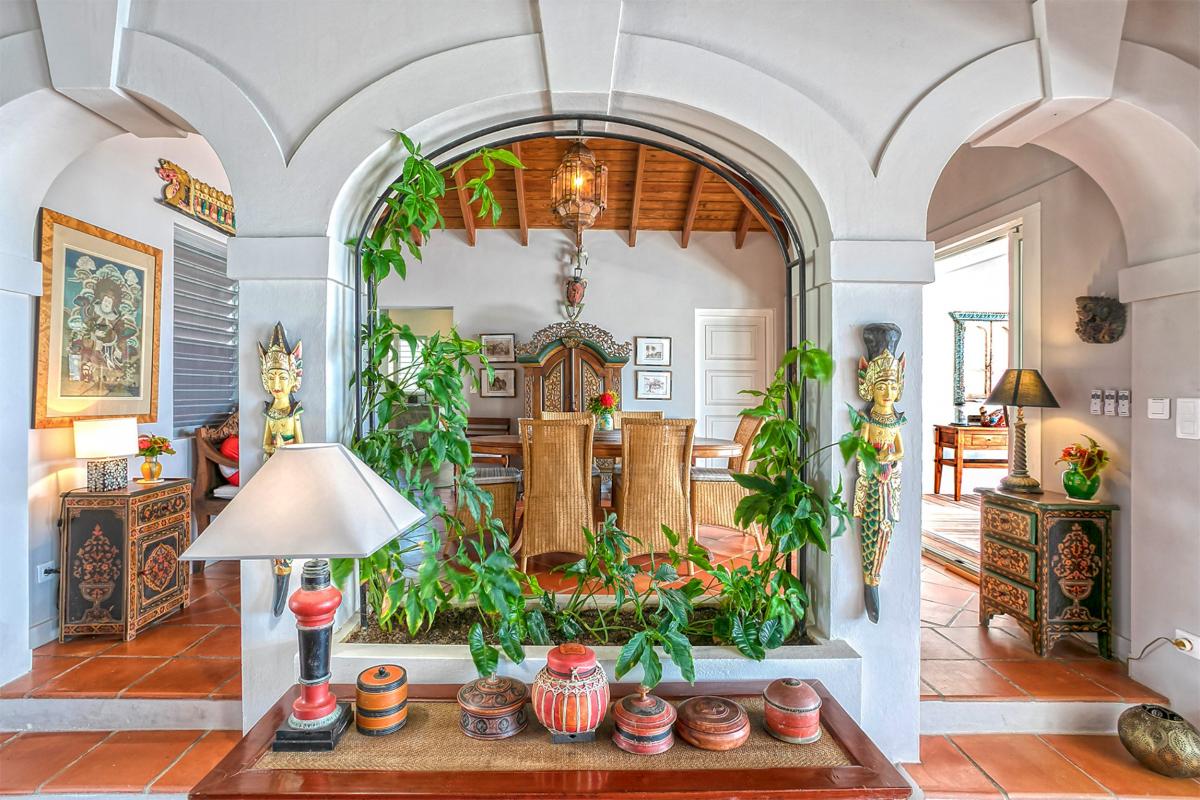 Saint Martin villa rental - Dining area